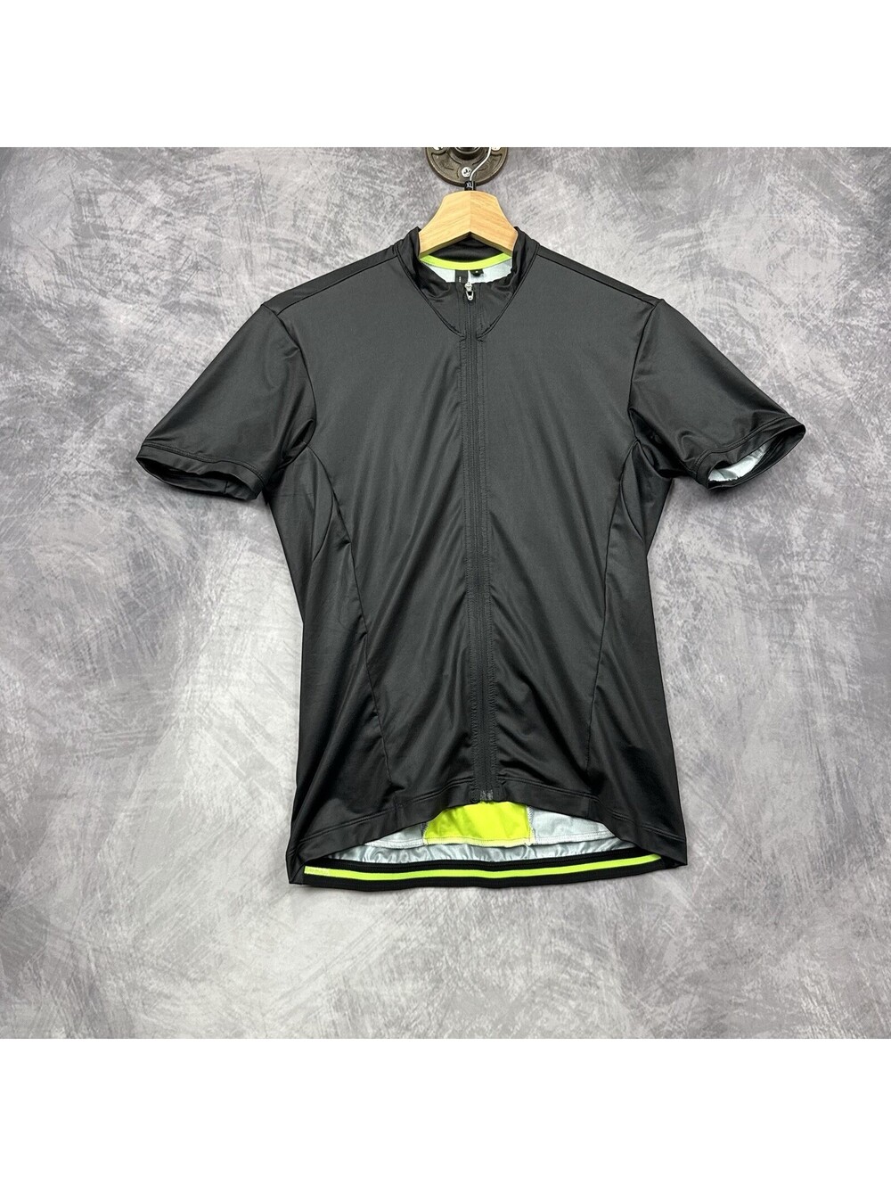 Specialized Full Zip Womens Jersey Black Size Small Polka Dot